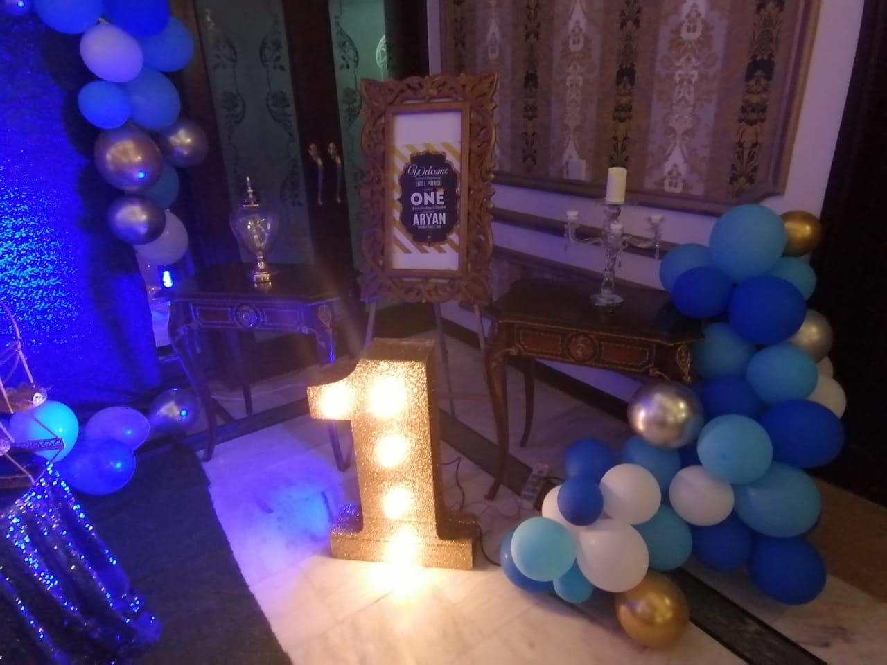 Little Prince Aryan 1st Birthday Bash